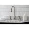 Kingston Brass KS2986ZX Millennium Widespread Bathroom Faucet W/ Brass Pop-Up, Nickel KS2986ZX - alternate 4